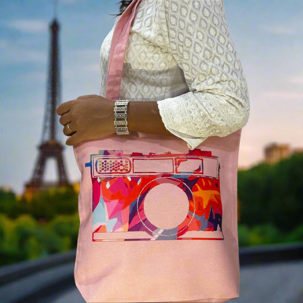 Snapshot Pink Tote