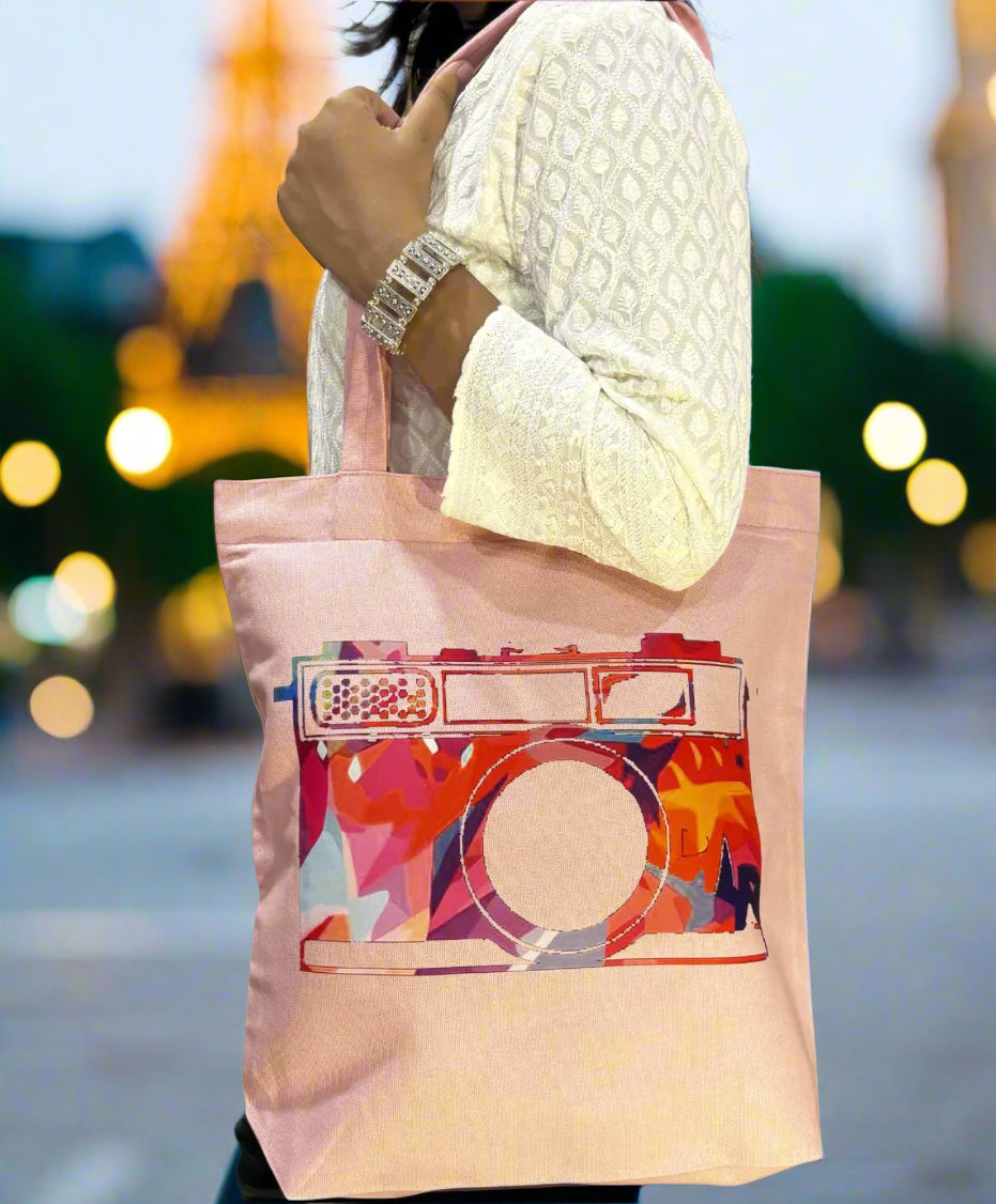 Snapshot Pink Tote