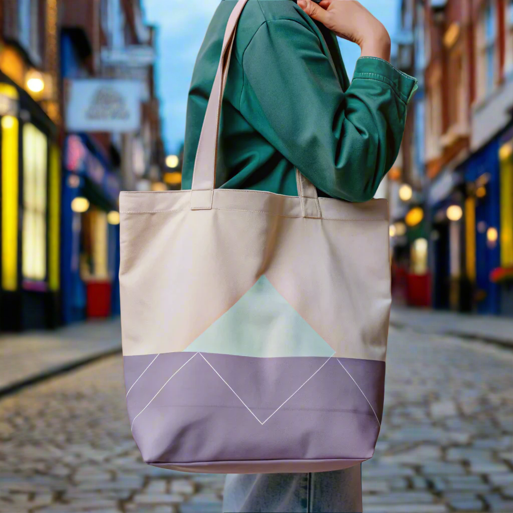 Canvas Wave Tote